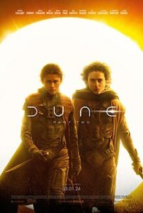 Dune Part Two poster 202x300 - تلماسه (Dune) و مهدی هراسی آخرالزمانی