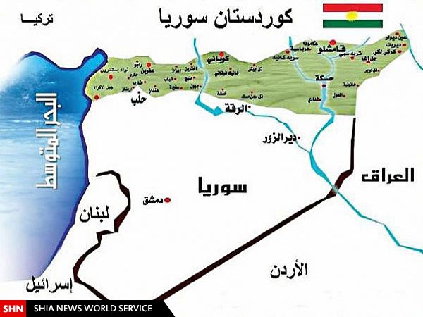 595bf57ff6c0cedb3102138abce84785 - کردها نقشه آرمانی خود در سوریه را منتشر کردند