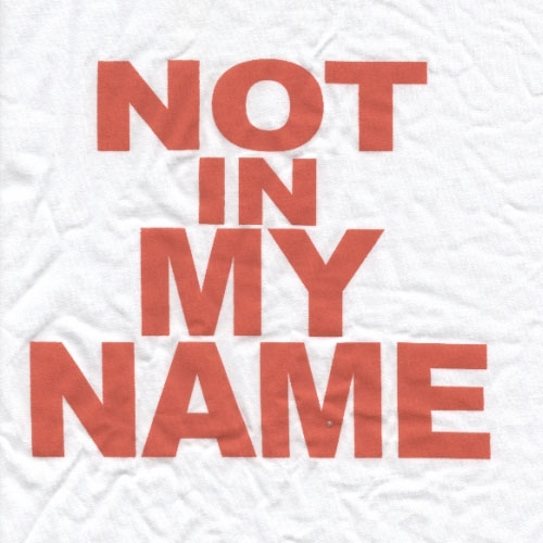 8337d21a1550dafa857f3c28b7cfe5e7 - مستند «به نام من نه» یا Not in my name
